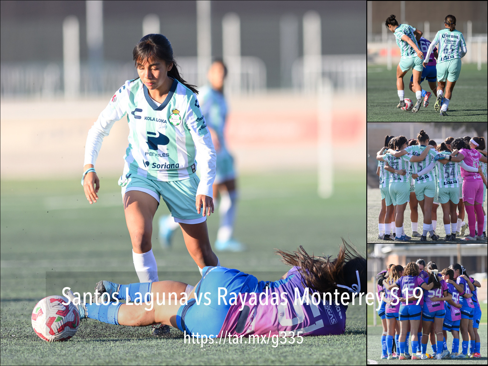 Fútbol femenil: Santos Laguna vs Rayadas Monterrey S19