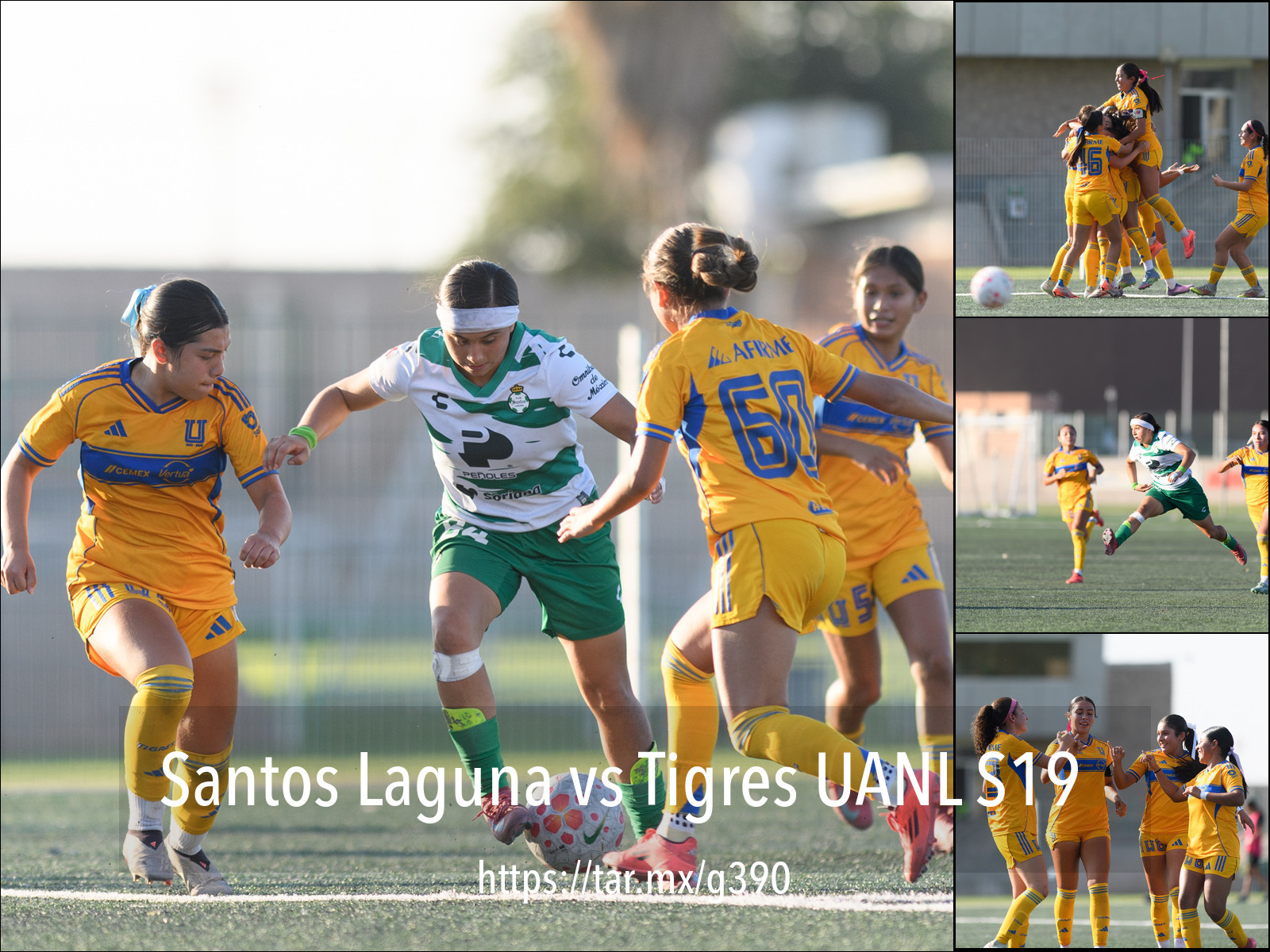 Fútbol Femenil: Santos Laguna vs Tigres UANL S19