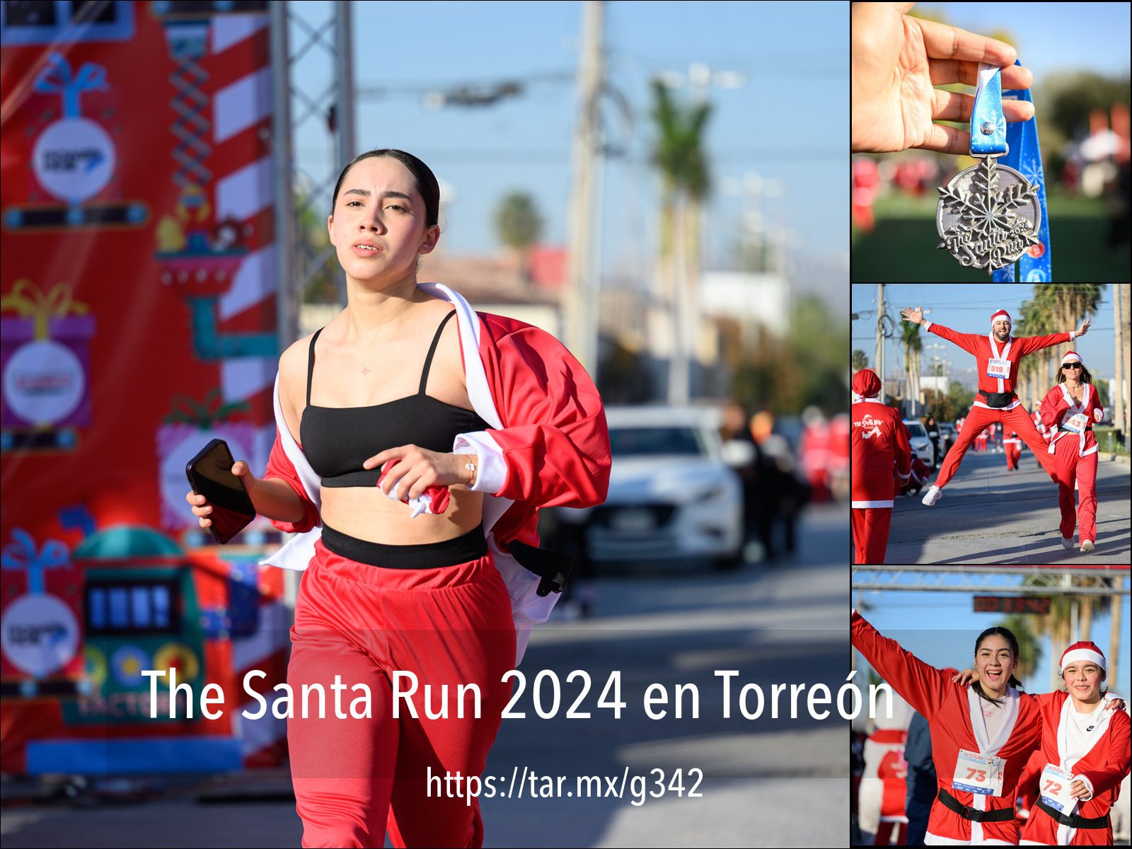 Atletismo: The Santa Run 2024 en Torreón