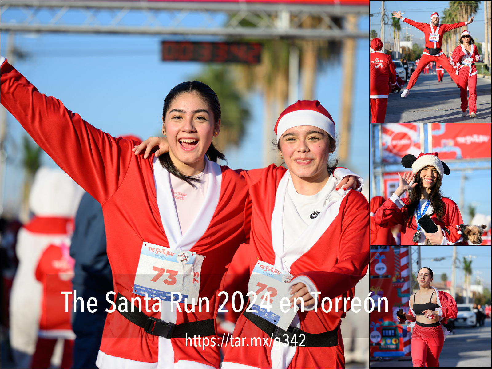 The Santa Run 2024 en Torreón