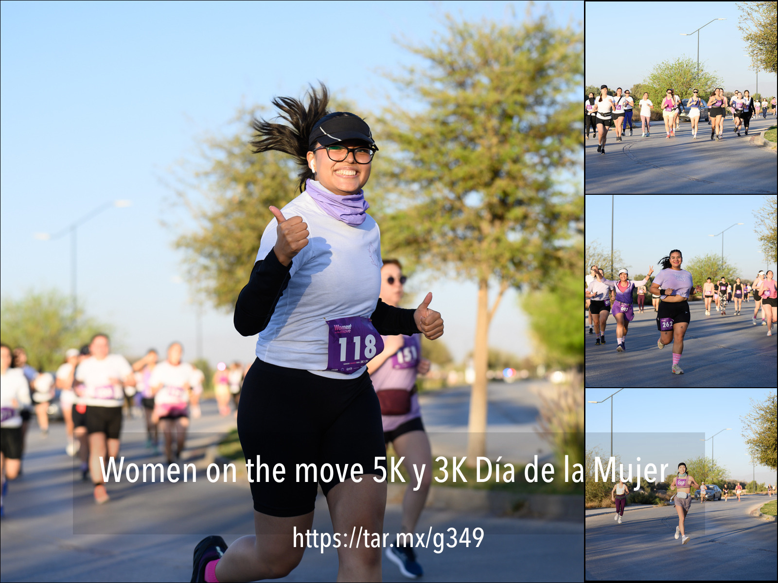 Atletismo: Women on the move 5K y 3K Día de la Mujer